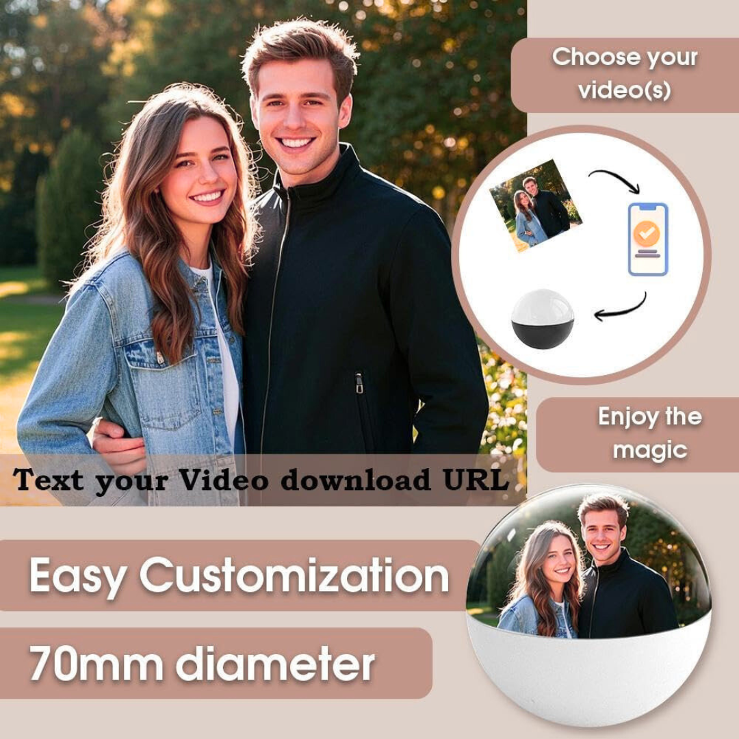 Crystal Balls Digital Video Display